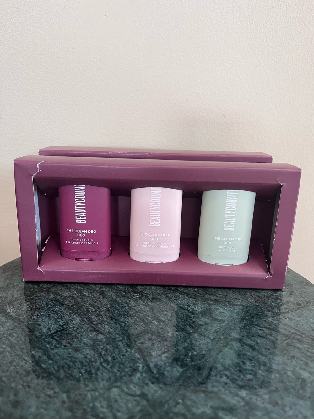 Beautycounter Clean Deo Mini Gift Set, NIB.